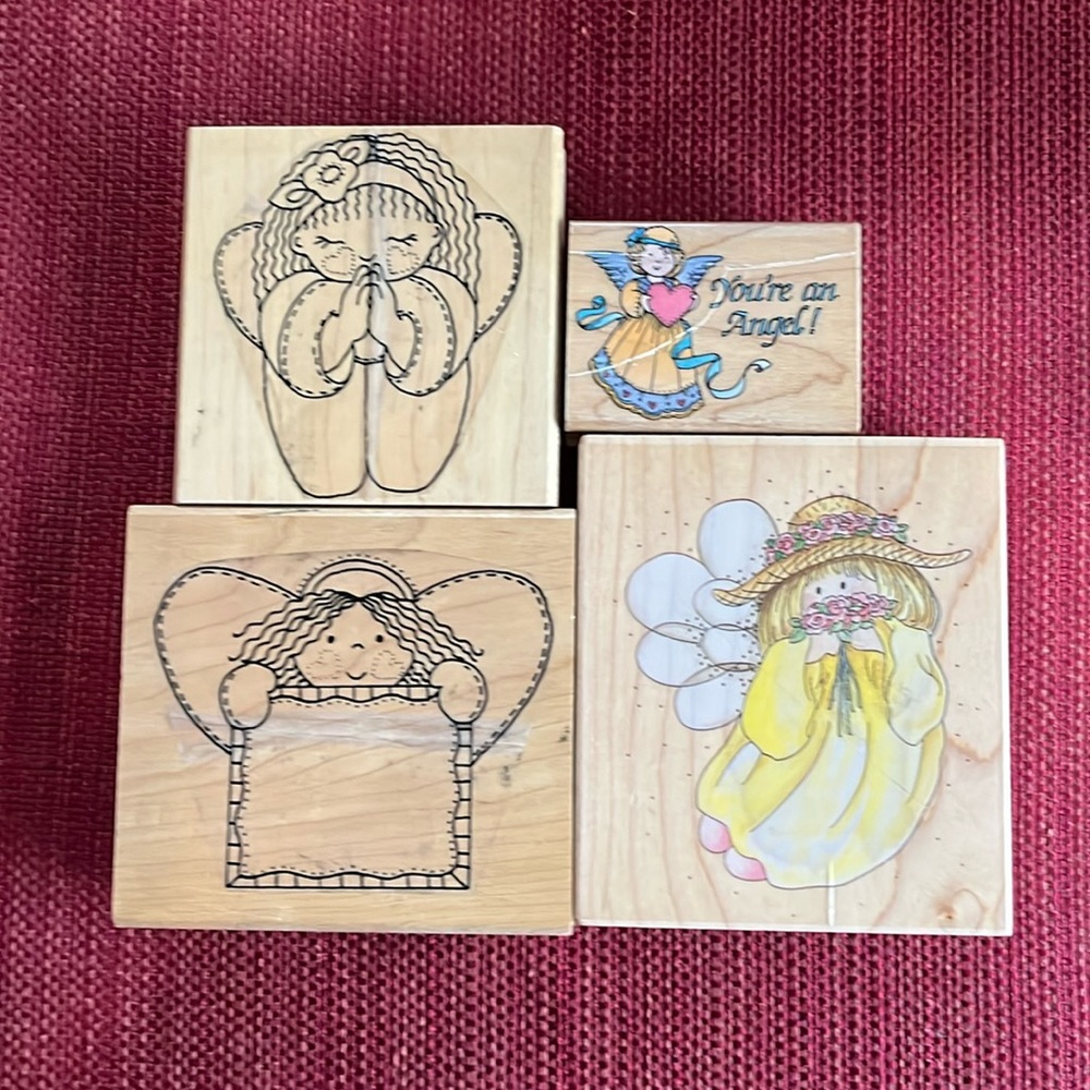 Angel stamps